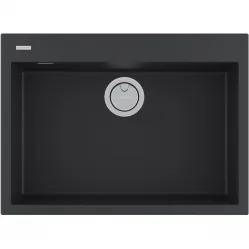 Кухонная мойка Paulmark Acrystone Decoration Anthracite PM936950-AN 69x50 см, антрацит
