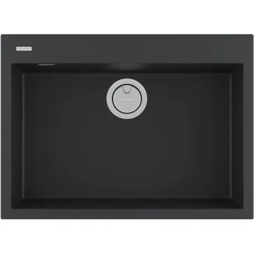 Кухонная мойка Paulmark Acrystone Decoration Anthracite PM936950-AN 69x50 см, антрацит