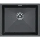 Кухонная мойка Paulmark Lumi LU55-DG 55,5x46 см, графит