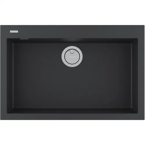 Кухонная мойка Paulmark Acrystone Decoration Anthracite PM937650-AN 76x50 см, антрацит