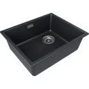 Кухонная мойка Paulmark Lumi LU55SK-AN 55,5x44 см, антрацит