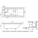Ванна из литьевого мрамора Delice Diapason DLR330004 160x70 см, белый
