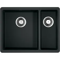 Кухонная мойка черный Artgranit Omoikiri Kata 55-2-U-BL