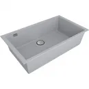 Кухонная мойка Paulmark Acrystone Neo Classic Urban grey PM967644-UGR 76x43,5 см, серый