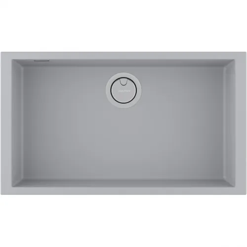 Кухонная мойка Paulmark Acrystone Neo Classic Urban grey PM967644-UGR 76x43,5 см, серый