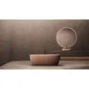 Ванна из литьевого мрамора Salini S-Stone Luce 100121MF 169x87 см, отдельностоящая, покраска по RAL матовый полностью