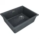 Кухонная мойка Paulmark Lumi LU55SK-DG 55,5x44 см, графит