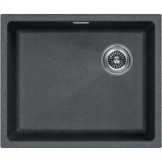 Кухонная мойка Paulmark Lumi LU55SK-DG 55,5x44 см, графит