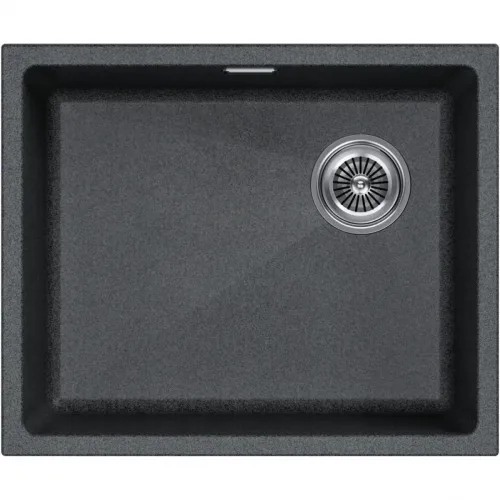 Кухонная мойка Paulmark Lumi LU55SK-DG 55,5x44 см, графит