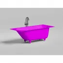 Ванна из литьевого мрамора Salini S-Sense Ornella 102312GF 180x80 см, покраска по RAL глянец полностью