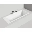 Ванна из литьевого мрамора Salini S-Sense Cascata 104213M 180x80 см, белый матовый