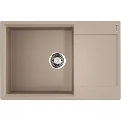 Кухонная мойка Artgranit Omoikiri Daisen 78-LB-SA бежевый 4993693