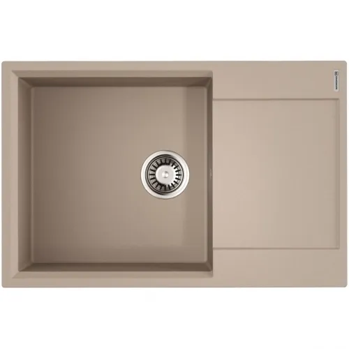 Кухонная мойка Artgranit Omoikiri Daisen 78-LB-SA бежевый 4993693