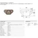 Кухонная мойка Fragranit Franke Antea AZG 661-E миндаль 114.0489.401