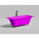 Ванна из литьевого мрамора Salini S-Sense Orlanda Axis 103211GF 191,1x80,5 см, покраска по RAL глянец полностью