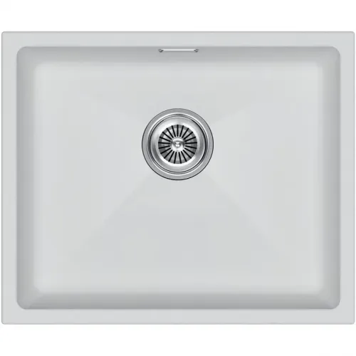 Кухонная мойка Paulmark Lumi LU55-WH 55,5x46 см, белый