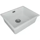 Кухонная мойка Paulmark Lumi LU55-WH 55,5x46 см, белый
