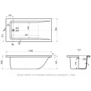 Ванна из литьевого мрамора Delice Diapason DLR330014 150x75 см, белый