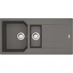 Кухонная мойка Fragranit Franke Urban UBG 651-100 серый камень 114.0595.451