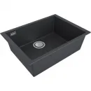 Кухонная мойка Paulmark Acrystone Neo Classic Anthracite PM966044-AN 60x43,5 см, антрацит