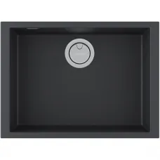 Кухонная мойка Paulmark Acrystone Neo Classic Anthracite PM966044-AN 60x43,5 см, антрацит
