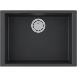 Кухонная мойка Paulmark Acrystone Neo Classic Anthracite PM966044-AN 60x43,5 см, антрацит