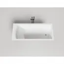 Ванна из литьевого мрамора Salini S-Sense Cascata 104413G 170x70 см, белый глянец