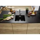 Кухонная мойка Blanco Subline 400-U InFino черный 525990