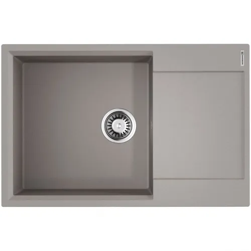 Кухонная мойка Artgranit Omoikiri Daisen 78-LB-GR ленинградский серый 4993690