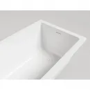 Ванна из литьевого мрамора Salini S-Sense Cascata Kit 104313M 169,8x75 см, белый матовый