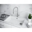 Кухонная мойка Paulmark Lumi LU74SK-WH 74x44 см, белый