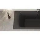 Ванна из литьевого мрамора Salini S-Sense Cascata Kit 104313MF 169,8x75 см, покраска по RAL матовый полностью