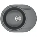Кухонная мойка Paulmark Oval графит PM316502-DG