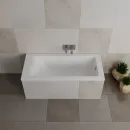 Ванна из литьевого мрамора Delice Diapason DLR330018 165x80 см, белый