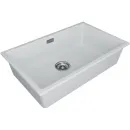 Кухонная мойка Paulmark Lumi LU74-WH 74x46 см, белый