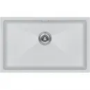 Кухонная мойка Paulmark Lumi LU74-WH 74x46 см, белый