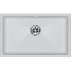 Кухонная мойка Paulmark Lumi LU74-WH 74x46 см, белый