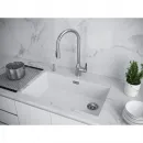 Кухонная мойка Paulmark Lumi LU74-WH 74x46 см, белый