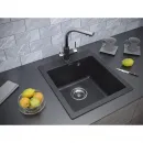 Кухонная мойка Paulmark Zemar черный PM104651-BL