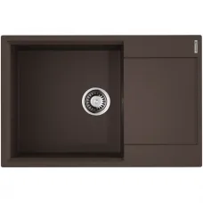 Кухонная мойка Artgranit Omoikiri Daisen 78-LB-DC темный шоколад 4993691