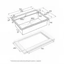 Кухонная мойка Paulmark Stepia PM117551-AN+R375-BS 75x51 см, антрацит