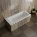 Ванна из литьевого мрамора Delice Diapason DLR330020 175x70 см, белый