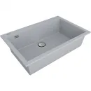 Кухонная мойка Paulmark Acrystone Decoration Urban grey PM937650-UGR 76x50 см, серый