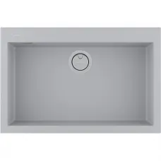 Кухонная мойка Paulmark Acrystone Decoration Urban grey PM937650-UGR 76x50 см, серый