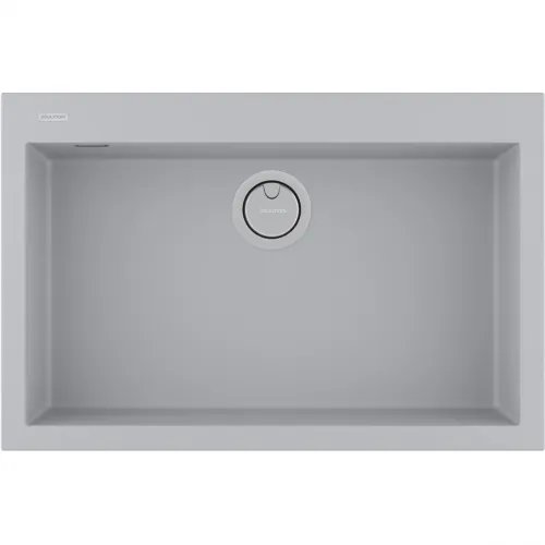 Кухонная мойка Paulmark Acrystone Decoration Urban grey PM937650-UGR 76x50 см, серый