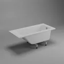 Ванна из литьевого мрамора Delice Diapason DLR330022 155x70 см, белый