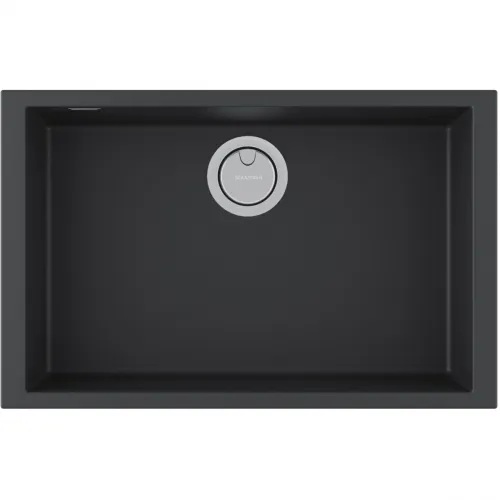 Кухонная мойка Paulmark Acrystone Neo Classic Anthracite PM966944-AN 69x44,3 см, антрацит