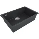 Кухонная мойка Paulmark Acrystone Neo Classic Anthracite PM966944-AN 69x44,3 см, антрацит