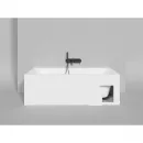 Ванна из литьевого мрамора Salini S-Sense Orlanda 102017G 170,4x75 см, белый глянец