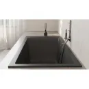 Ванна из литьевого мрамора Salini S-Sense Cascata Kit 104513GF 180x80 см, покраска по RAL глянец полностью